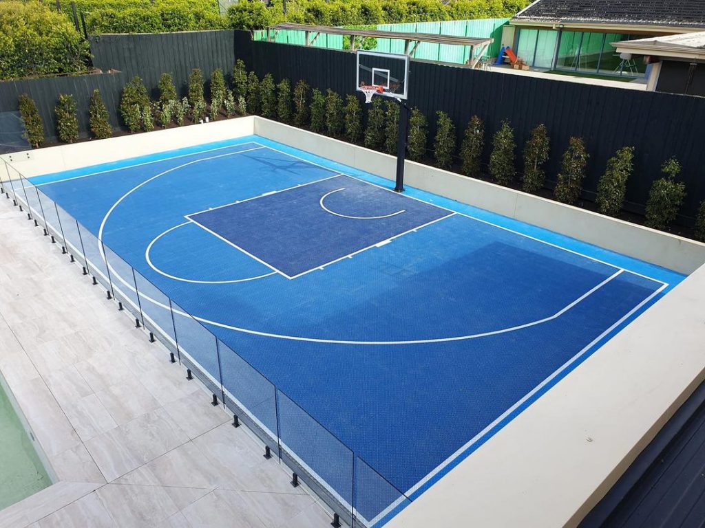 Home Multi-Line — Full court with multi-sport markings