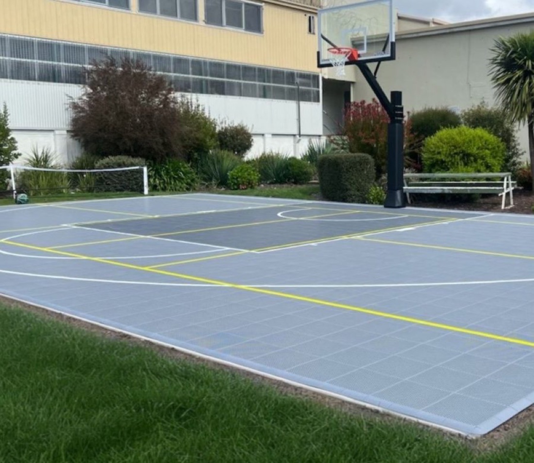 The All-Rounder — Basketball + pickleball + net games · grey