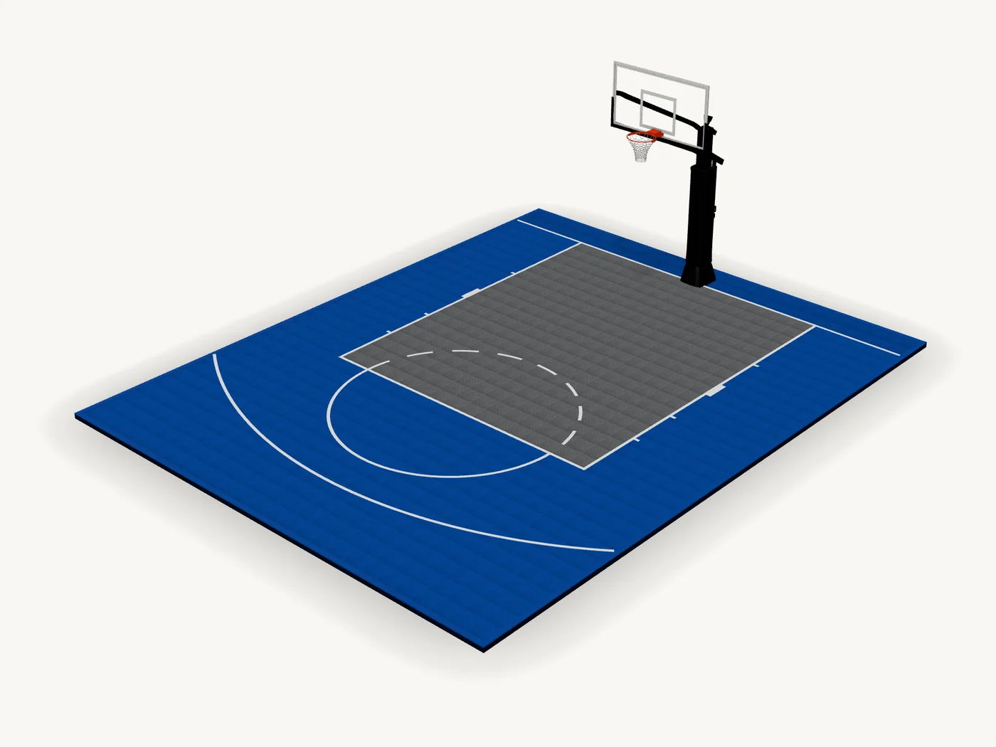 3-Point Half Court in 3D, in the default colourway
